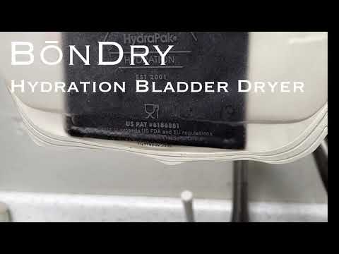  Fossil Outdoor Inc. BōnDry - Hydration Pack Bladder Dryer,  Made in The U.S.A, Patent Pending, Original Hydration Bladder Dryer. USDA  Certified Biobased Product : Sports & Outdoors